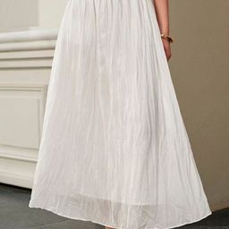 JC Mode A-Line Flared Maxi Skirt-picture-16