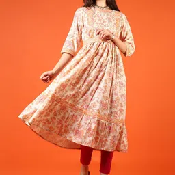 V-Mart Floral Printed Kurta-56