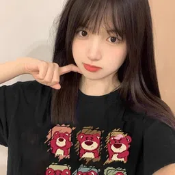 KPOP Women Printed T-shirt-image-49