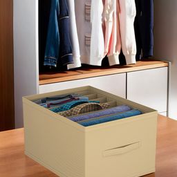 Kuber Industries Brown Set of 6 Regular Drawer Organiser Organisers-39