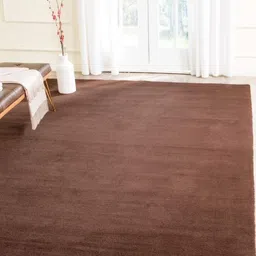 IMRA CARPET Brown Solid Polyester Carpet-picture-24