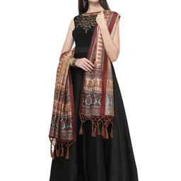Kaizen TEXO FAB Ethnic Motifs Printed Dupatta image 1