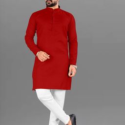 Attigo Men Regular Kurta with Pyjamas-picture-16