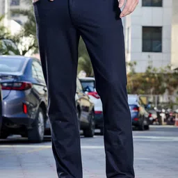 ONE SKY Men Relaxed Chinos Trousers-picture-47