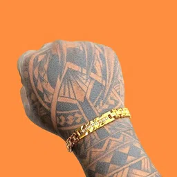 Dynamic Retail Global Men Gold-Plated Bracelet-image-37
