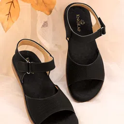 KNOKAP Women Open Round Toe Flats-image-13