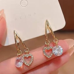 AKISON JEWELS Gold-Plated Alloy Earrings-image-69