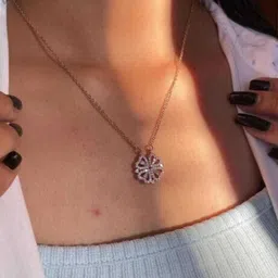 Jewelry Miguel Women Rose Gold Pendant-image-19