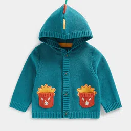 mothercare Boys Cotton Embroidered Cardigan-image-67