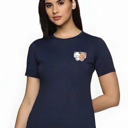 SZN Women Printed Pockets T-shirt-picture-28