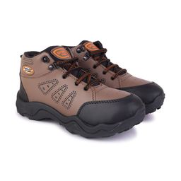 DRACKFOOT Men Leather Running Non-Marking Shoes-28