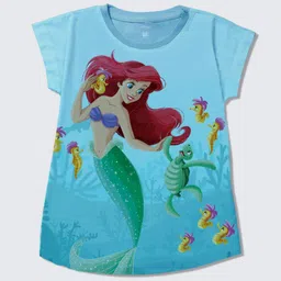 YK Disney Girls Graphic Print Top-23