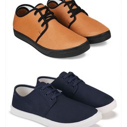 Spotwalk Men Mesh Running Shoes-image-41