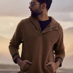 Casual Men Triblend Hoodie-picture-15