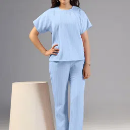 OMPAX Girls Self-Design Clothing Set-image-2