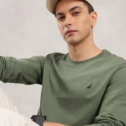 Nautica Long Sleeves Pure Cotton T-shirt-picture-29
