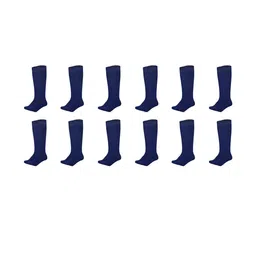 MUKHAKSH Unisex Blue Socks-image-41