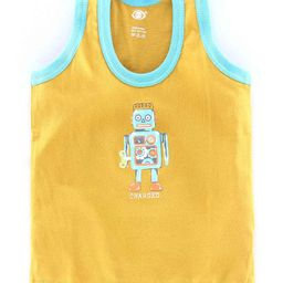 Zero Sleeveless Vest Multi Print Pack of 3 - Multicolor image 4