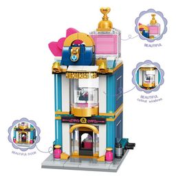 minileaves QMAN Luxury Store Bricks Building Blocks Multicolor - 281 Pieces image 4