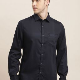 Turtle Men Relaxed Slim Fit Opaque Casual Shirt-picture-22