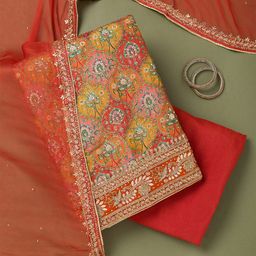 Koskii Unstitched Dress Material-image-40
