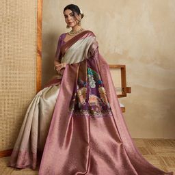 Durga Textile Woven Design Zari Saree-picture-17