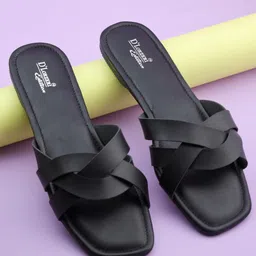D LORZERI Women Open Toe Casual Flats-18