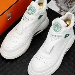 Bizazo Men White Casual Shoes-picture-57