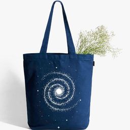 EcoRight Zipper Tote Bag - The Milky way-56