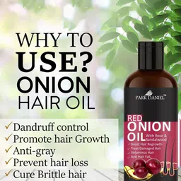 Park Daniel Set Of 2 Red Onion Oil - 100 ml With Comb image 2