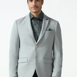 Blackberrys Men Textured Single-Breasted Blazer-picture-49