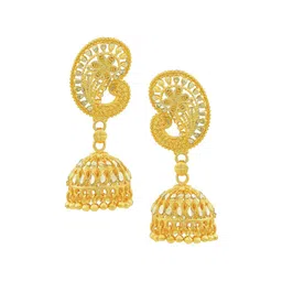 MEMOIR Classic Jhumkas Earrings-image-58
