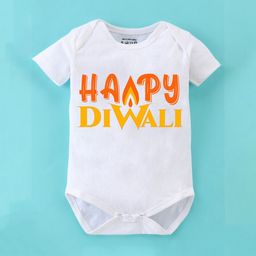 BLUSHES Infants Diwali Printed Pure Cotton Bodysuit-picture-47