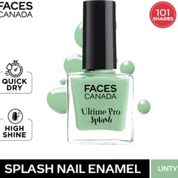 faces canada Ultime Pro Splash Nail Enamel | Glossy | Quick Drying | Long Lasting | 8ml, Linty 45-picture-44
