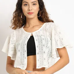 Moonaa Fashion Women Shrug-image-16