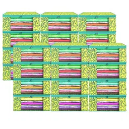 Kuber Industries Green Set of 6 Regular Drawer Organiser Organisers image 1