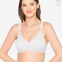 GROVERSONS Paris Beauty Solid Bra Full Coverage Non Padded Non-Wired-image-57