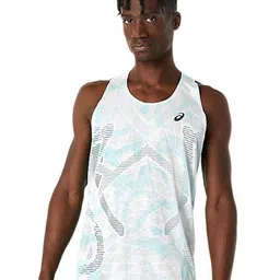 ASICS Men Self Design Round Neck T-shirt-image-83