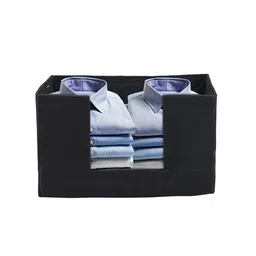 Kuber Industries Black 2 Pieces Drawer Organisers image 4