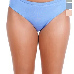 Liigne Pack Of 4 Cotton Mid Rise Basic Briefs VCPC2061-XS-image-64