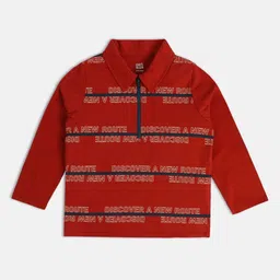MINI KLUB Boys Striped Applique T-shirt-image-50