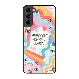 QRIOH Typography Printed Samsung Galaxy S22 Plus Back Case Mobile Accessories-picture-53