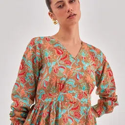 QOMN Print Cotton Top-picture-0