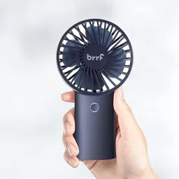 Brrf Mini Thunder Handheld (upto 18 hours running) USB Rechargeable 4000 mAh Battery Operated Portable, Desk , Carry it Anywhere USB Fan-image-64
