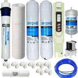 Ro Service kit With 100 Gpd Ro Membrane ,TDS Meter for all type RO Purifier Solid Filter Cartridge-image-18