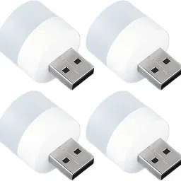 RKAMAT USB Plug and Play Light 4pcs Led Light (White) Smart Bulb-picture-23