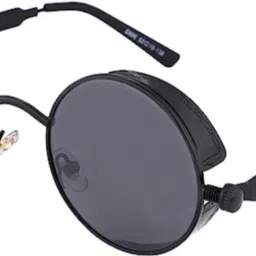 UV Protection, Polarized, Riding Glasses Round Sunglasses (52)-image-4