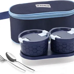 magnus Microwave Safe Olive 3 pcs 3 Containers Lunch Box-picture-40