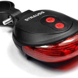 Bicycle Tail with Laser | Waterproof Cycle Back Flash | LED Rear Break Light-12