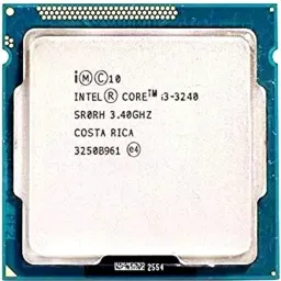 Adenterprises 3.4 GHz LGA 1155 CORE i3 3240 3rd Generation Processor for h61 Board Processor-22